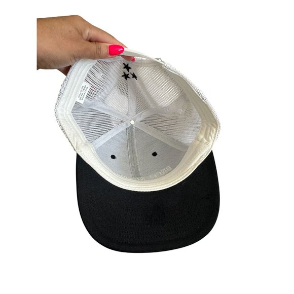 UNCLE NEAREST Premium Whiskey Black White Mesh Hat NEW NWOT - Picture 5 of 5